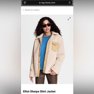 Rag & Bone Elliot Sherpa Jacket